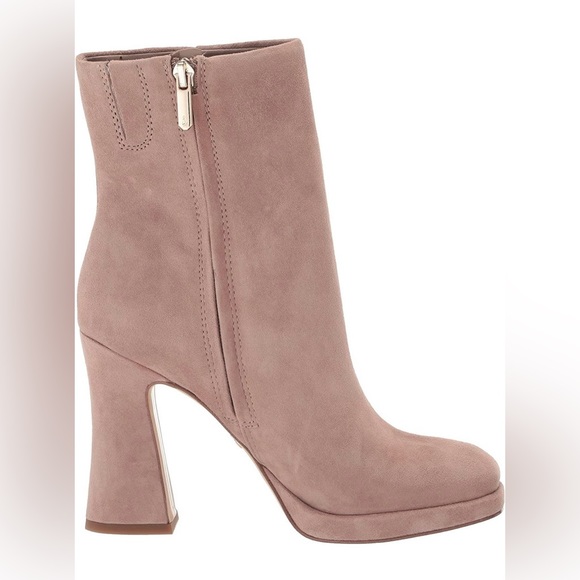 Sam Edelman Jaye Cashmere Suede Heeled Booties - Picture 3 of 5